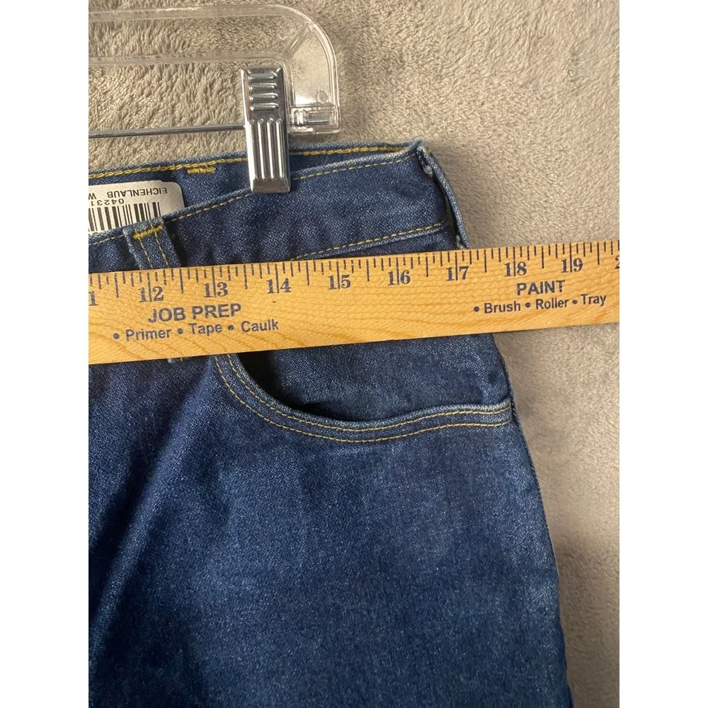 Carhartt FR Jeans Men's 34x32 Blue Flame Resistant Denim Straight Leg Work Pants